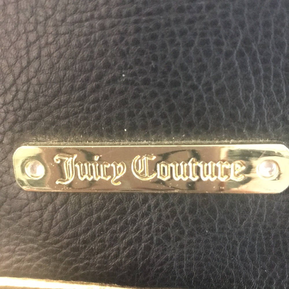 JUICY COUTURE backpack. May b copy. Jet black/Hot pink. Tags n pics. Snap sides - Picture 4 of 10